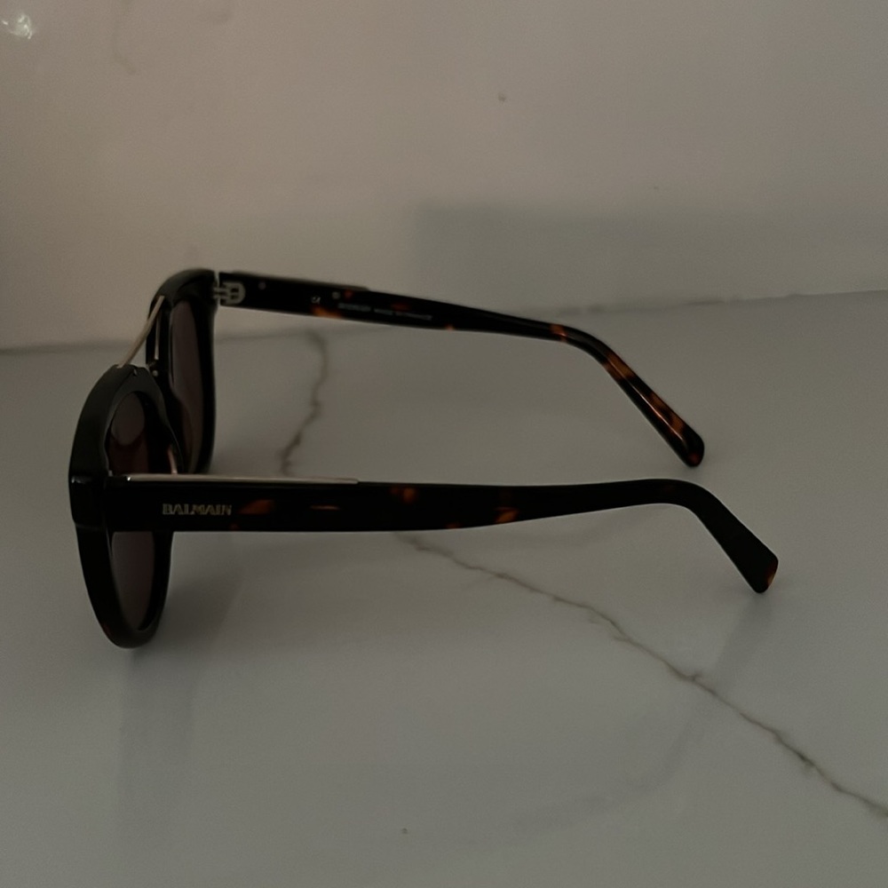 Balmain Tortoise Sunglasses - image 2